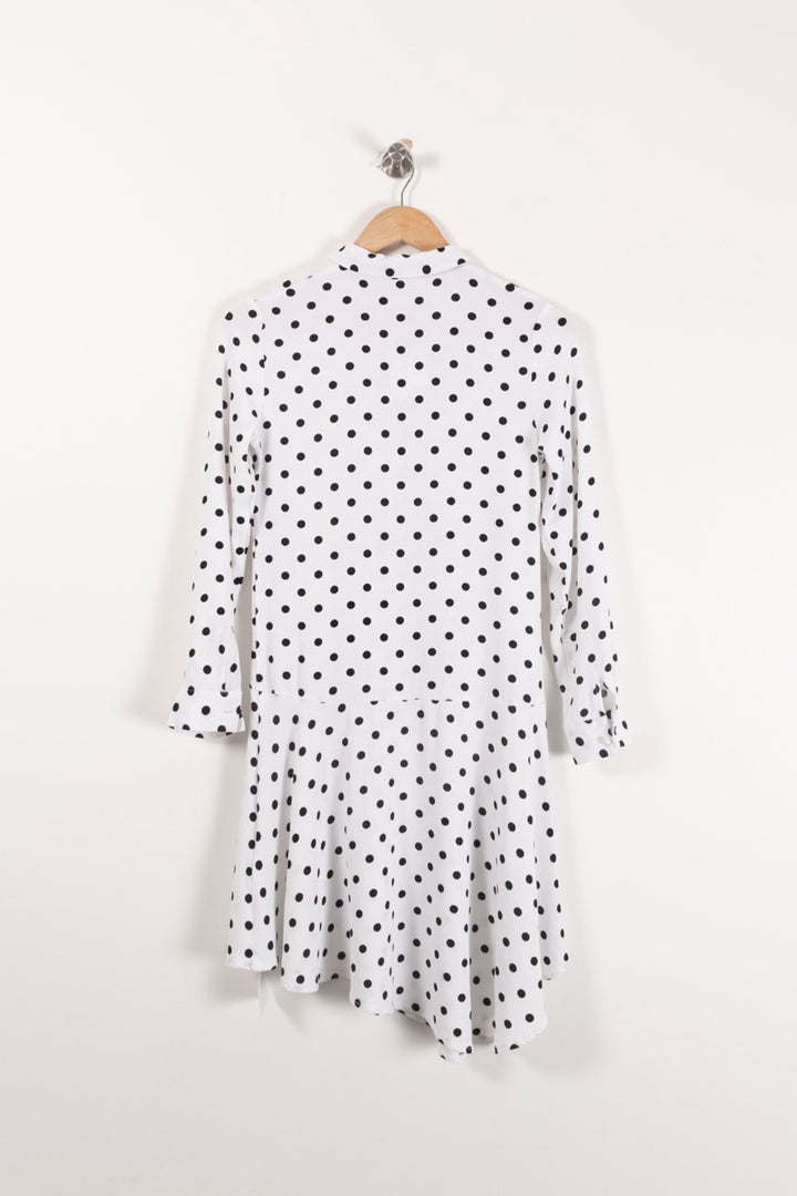 Robe Chemise Blanche et Noire - Taille S/36 de la marque Karl Marc John | PARAD91545 - Vendu par Paradigme - Image 4