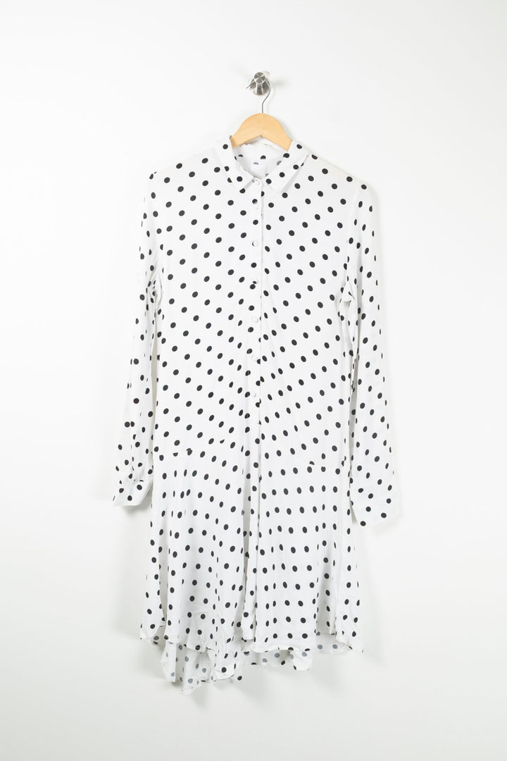 Robe Longue Blanche et Noire - Taille XS/34 de la marque Karl Marc John | PARAD91546 - Vendu par Paradigme - Image 2