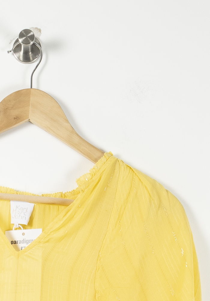 Blouse Jaune - Taille S/36 de la marque Karl Marc John | PARAD91547 - Vendu par Paradigme - Image 3