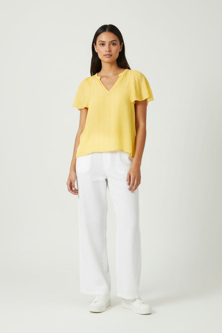 Blouse Jaune - Taille S/36 de la marque Karl Marc John | PARAD91547 - Vendu par Paradigme - Image 1