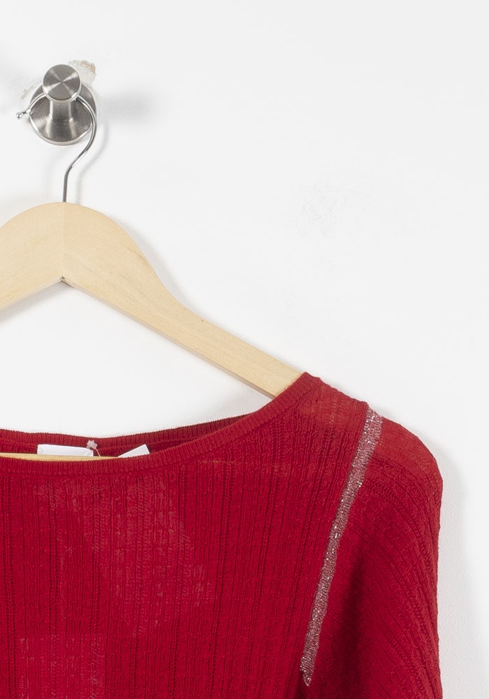 Pull Rouge - Taille S/36 de la marque Karl Marc John | PARAD91548 - Vendu par Paradigme - Image 3
