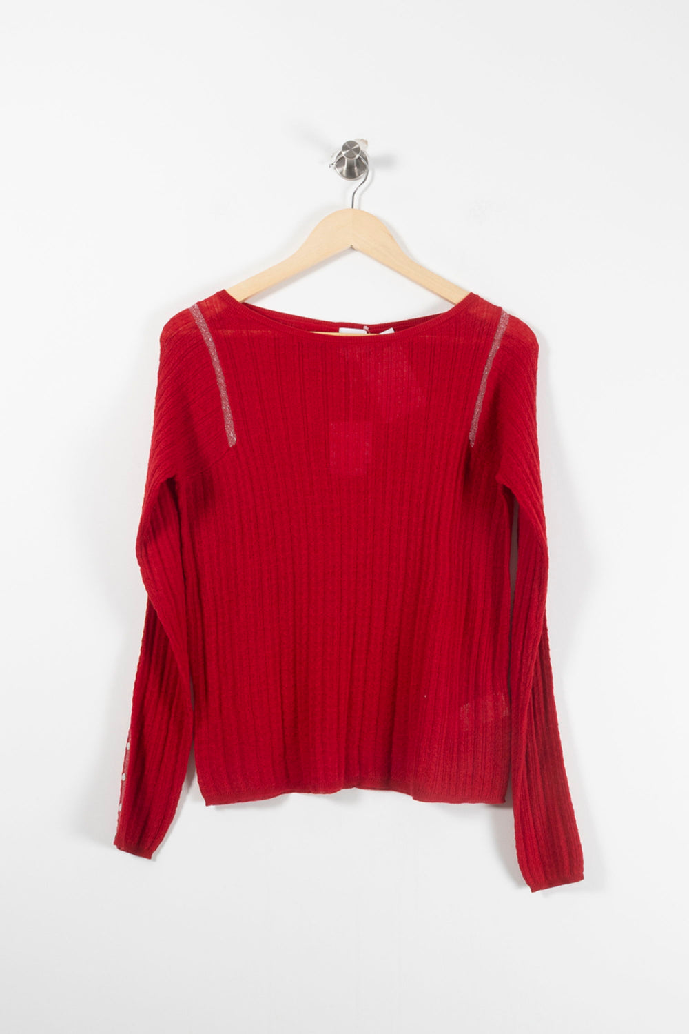 Pull Rouge - Taille S/36 de la marque Karl Marc John | PARAD91548 - Vendu par Paradigme - Image 2