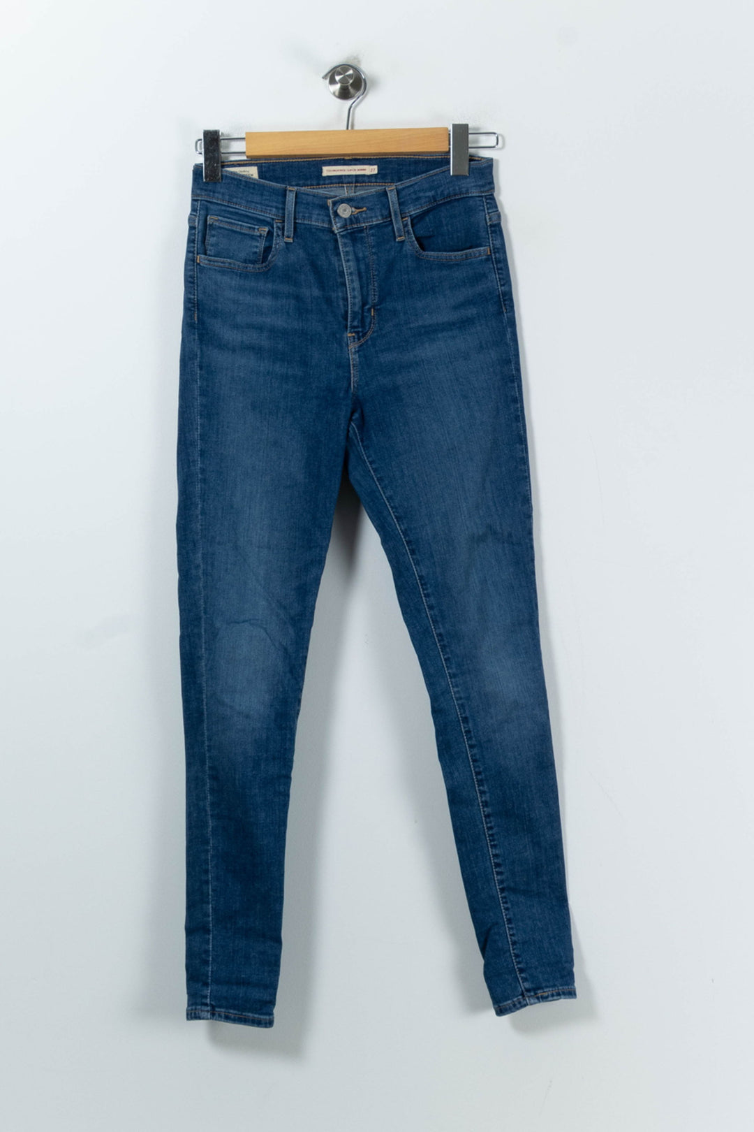 Jean Skinny Bleu - Taille M/38 de la marque Levi's | PARAD91559 - Vendu par Paradigme - Image 2