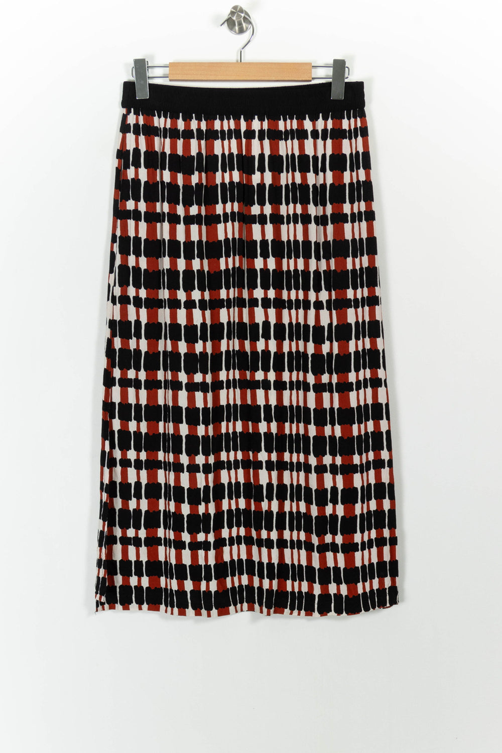 Jupe Plissée Noire et Rouge - Taille M/38 de la marque Stella Forest | PARAD91562 - Vendu par Paradigme - Image 2