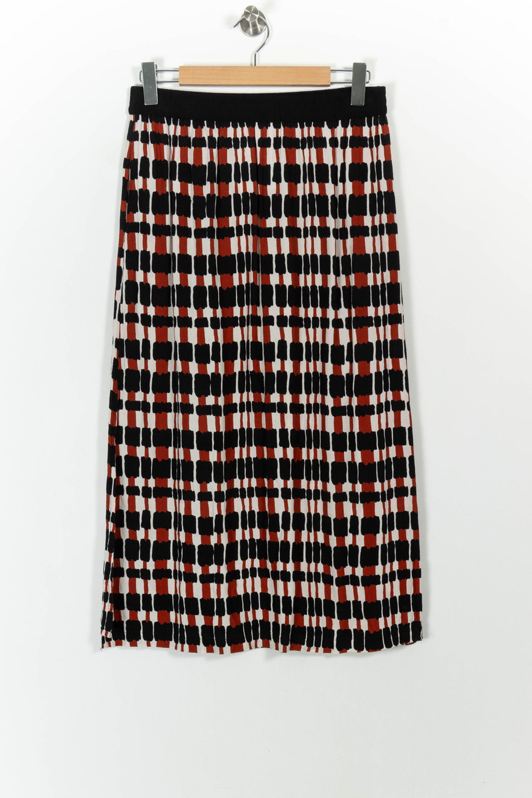 Jupe Plissée Noire et Rouge - Taille M/38 de la marque Stella Forest | PARAD91562 - Vendu par Paradigme - Image 2