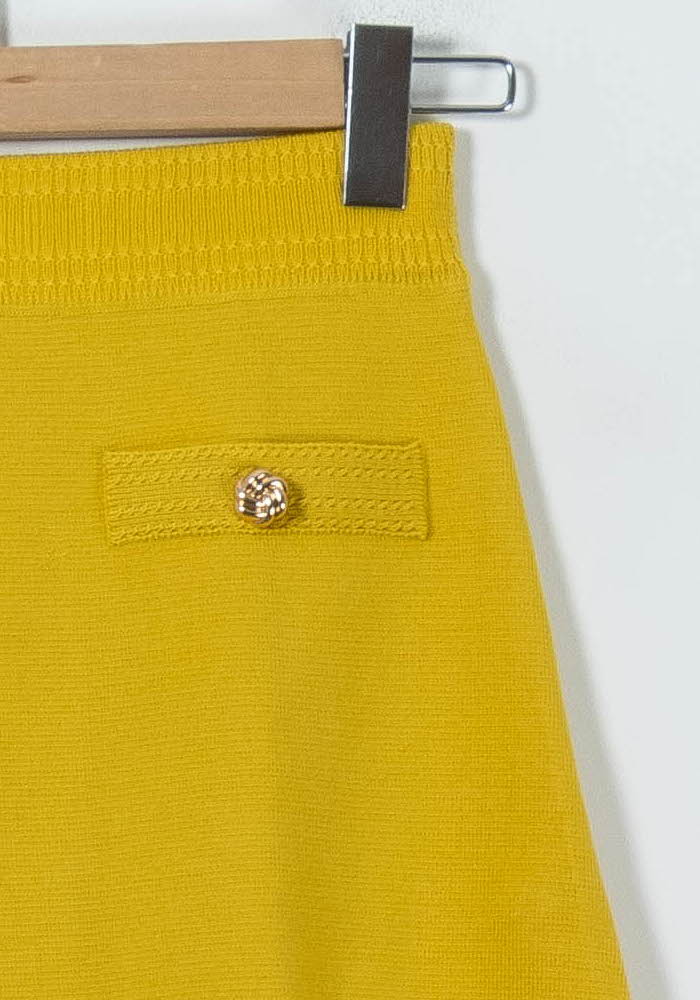 Jupe Jaune - Taille M/38 de la marque Petite Mendigote | PARAD91567 - Vendu par Paradigme - Image 3