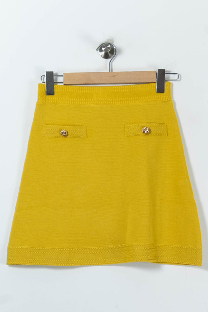 Jupe Jaune - Taille M/38 de la marque Petite Mendigote | PARAD91567 - Vendu par Paradigme - Image 2