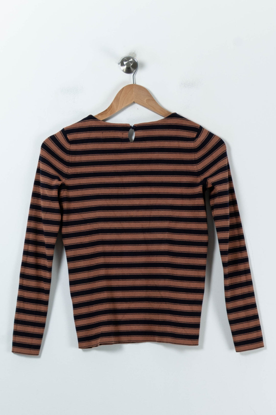 Pull Marron et Noir - Taille S/36 de la marque Essentiel Antwerp | PARAD91575 - Vendu par Paradigme - Image 4