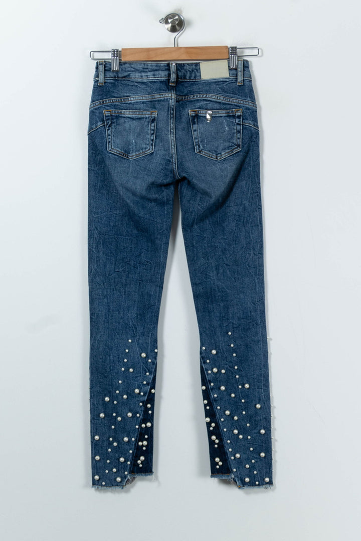Jean Bleu - Taille XS/34 de la marque Liu Jo | PARAD91578 - Vendu par Paradigme - Image 4