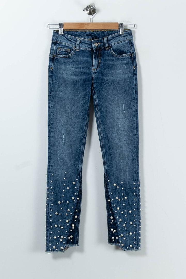 Jean Bleu - Taille XS/34 de la marque Liu Jo | PARAD91578 - Vendu par Paradigme - Image 2