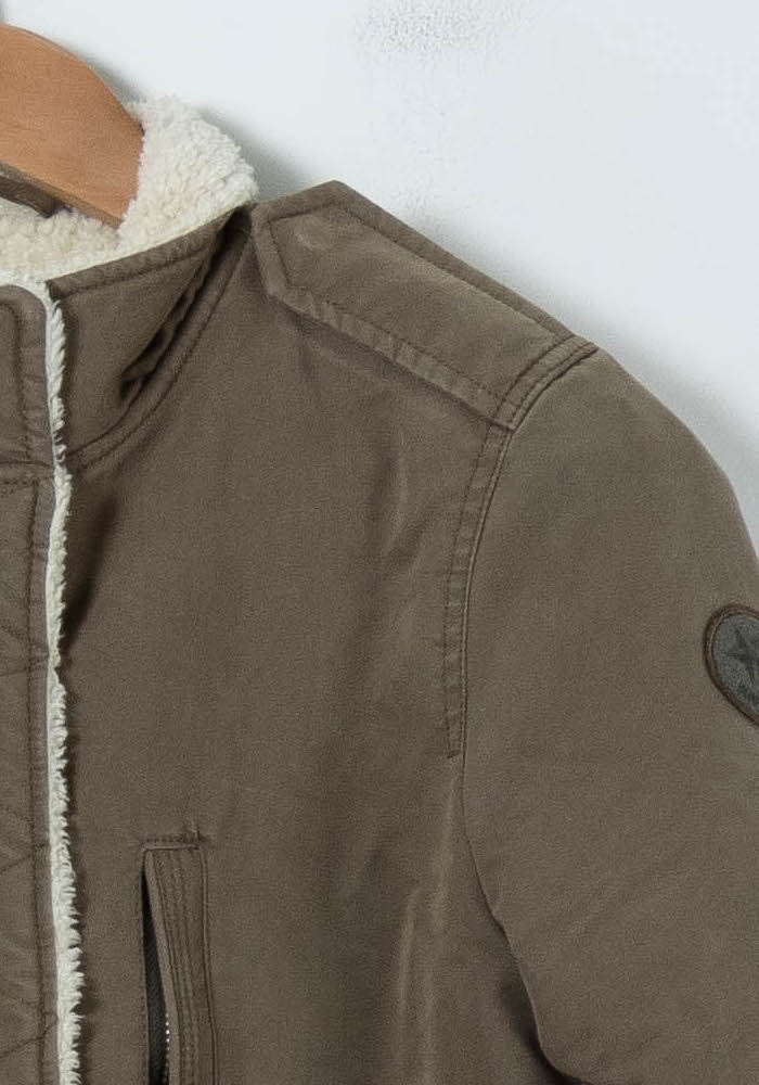 Manteau Marron - Taille XS/34 de la marque Sud express | PARAD91581 - Vendu par Paradigme - Image 3
