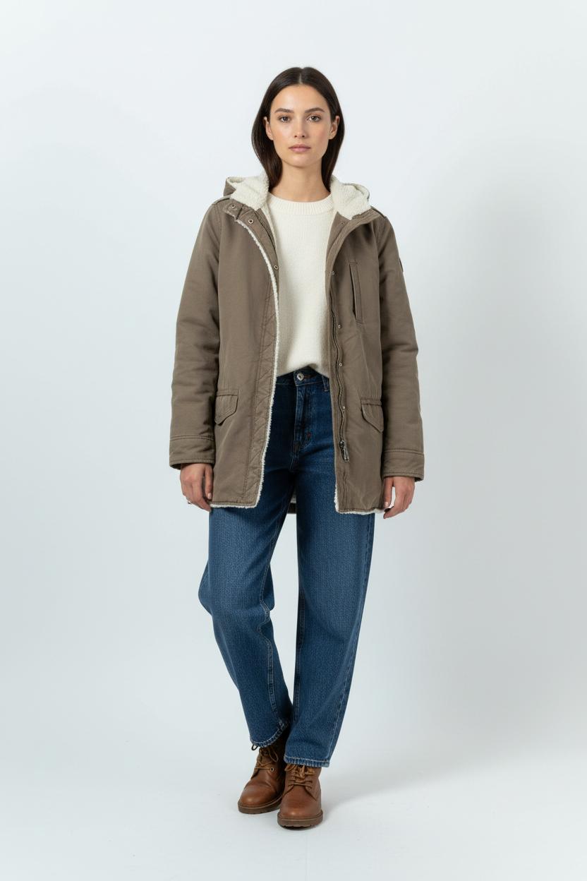 Manteau Marron - Taille XS/34 de la marque Sud express | PARAD91581 - Vendu par Paradigme - Image 1