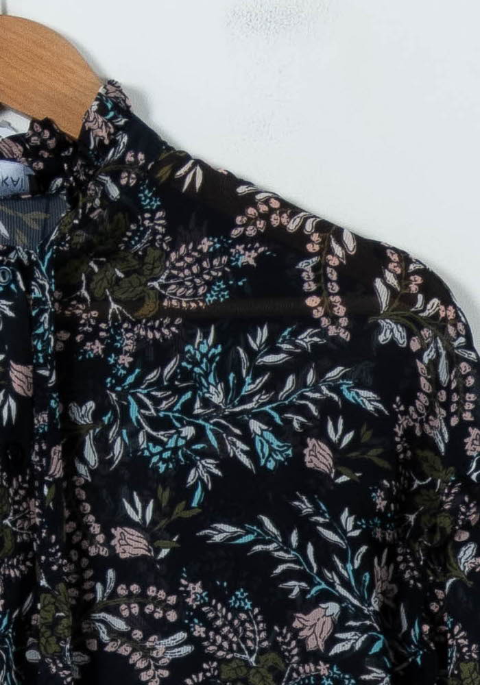 Blouse Noire et Verte - Taille XS/34 de la marque Kookai | PARAD91583 - Vendu par Paradigme - Image 3