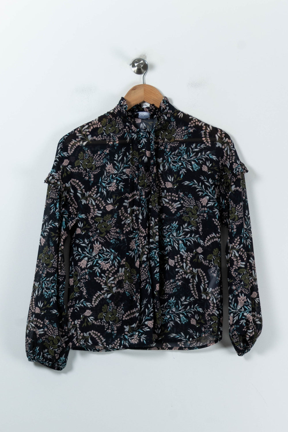 Blouse Noire et Verte - Taille XS/34 de la marque Kookai | PARAD91583 - Vendu par Paradigme - Image 2