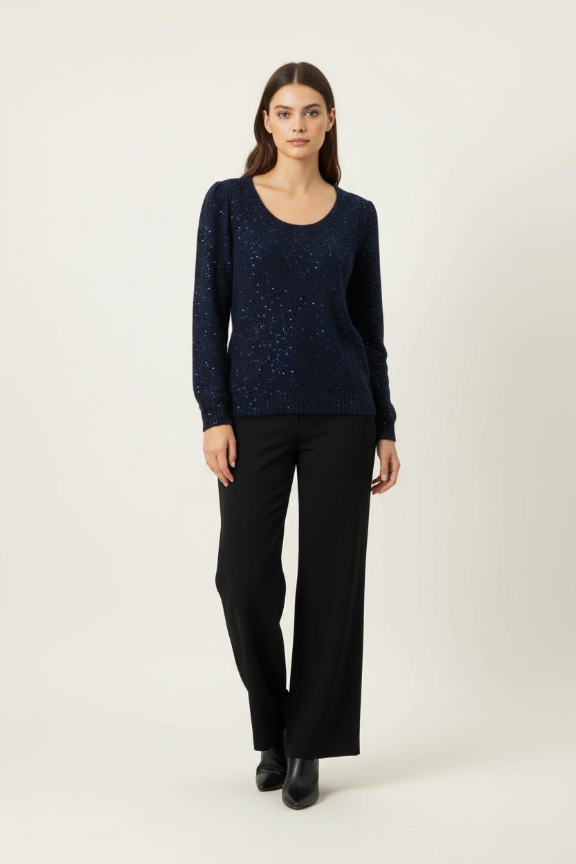 Pull Bleu - Taille S/36 de la marque Kookai | PARAD91585 - Vendu par Paradigme - Image 1