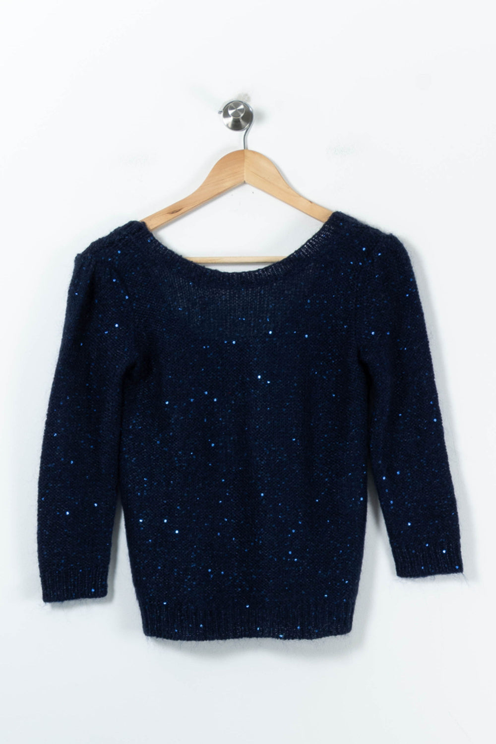 Pull Bleu - Taille S/36 de la marque Kookai | PARAD91585 - Vendu par Paradigme - Image 2