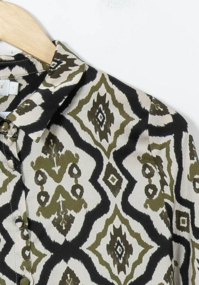 Chemise Verte et Noire - Taille M/38 de la marque La Petite Etoile | PARAD91598 - Vendu par Paradigme - Image 3
