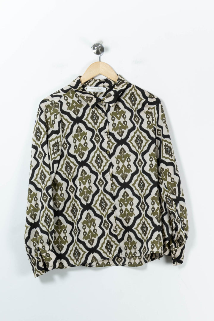 Chemise Verte et Noire - Taille M/38 de la marque La Petite Etoile | PARAD91598 - Vendu par Paradigme - Image 2