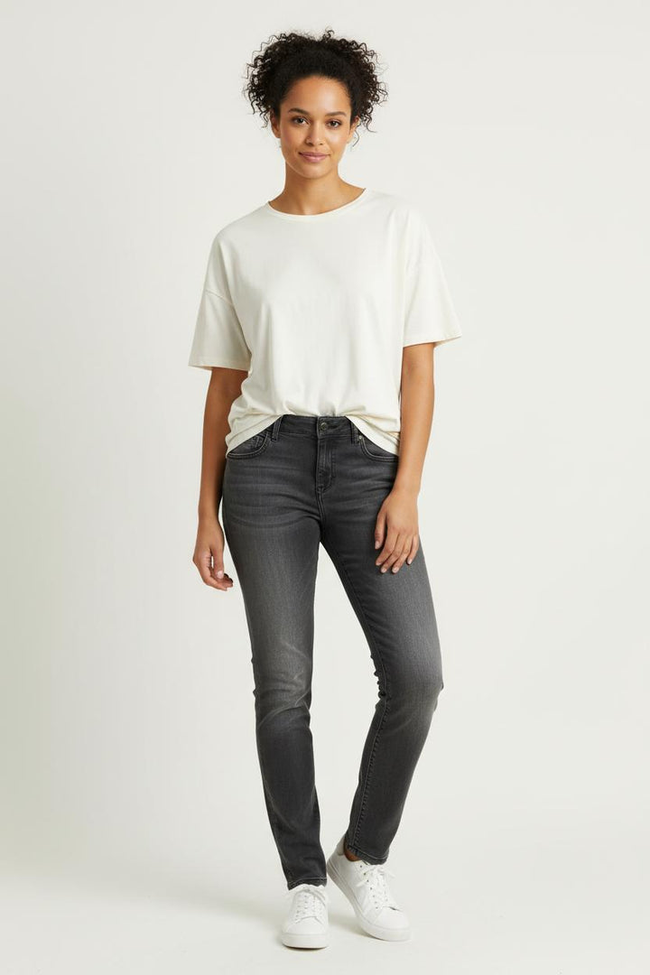Jean Gris - Taille S/36 de la marque Kookai | PARAD91602 - Vendu par Paradigme - Image 1