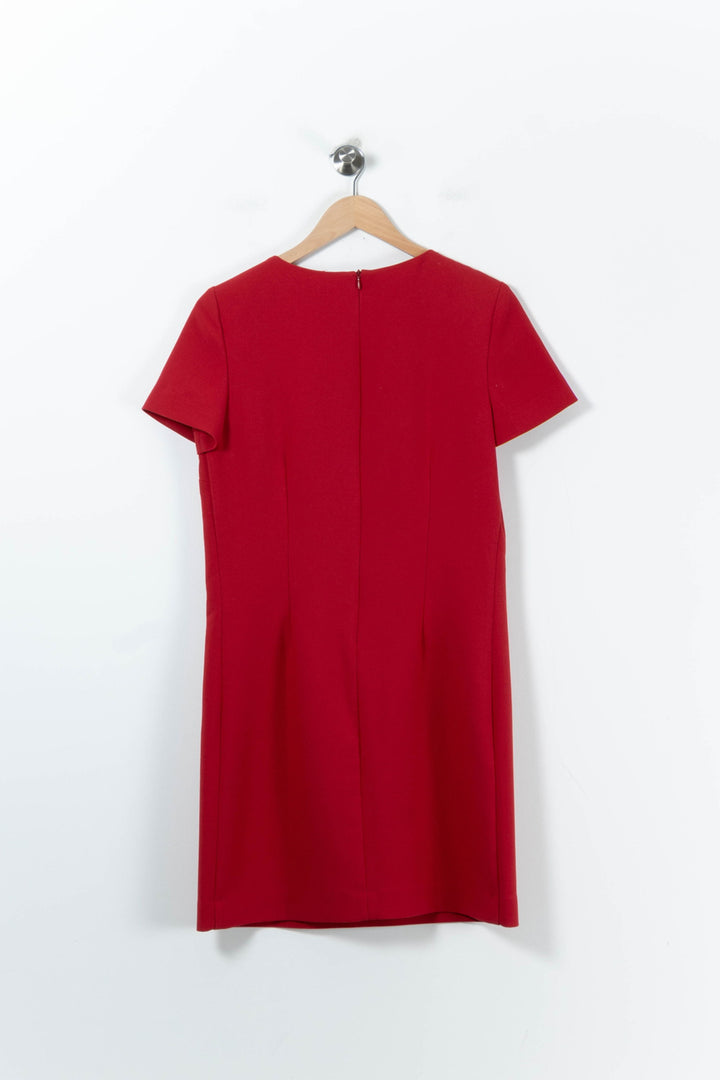 Robe Courte Rouge - Taille M/38 de la marque Maison 123 | PARAD91606 - Vendu par Paradigme - Image 4