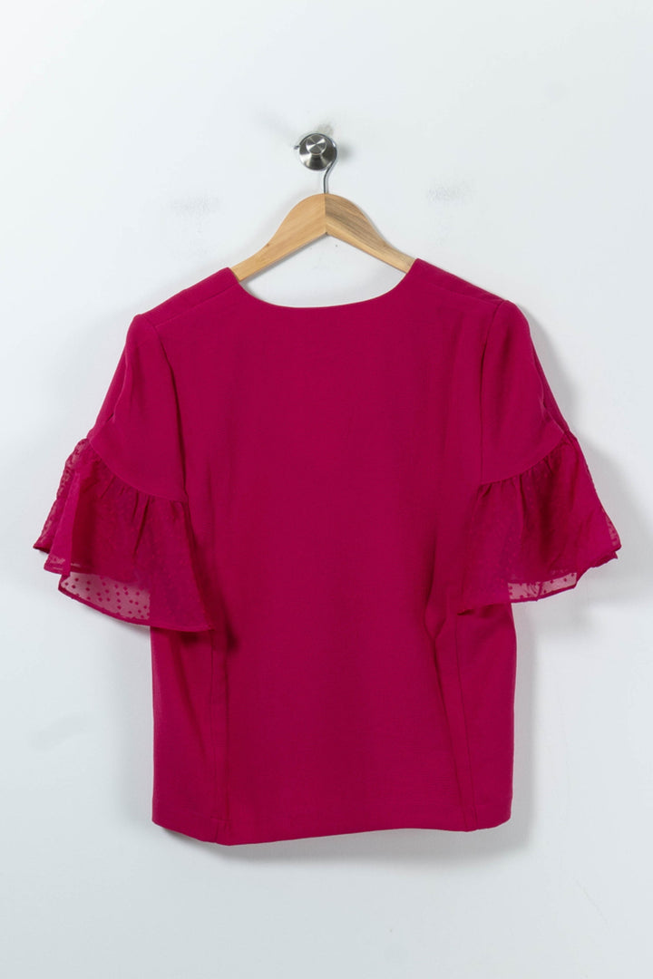 Blouse Rose - Taille S/36 de la marque Karl Marc John | PARAD91607 - Vendu par Paradigme - Image 4