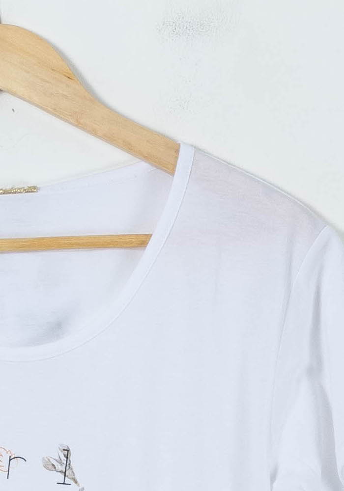 Tee-shirt Blanc - Taille M/38 de la marque Karl Marc John | PARAD91608 - Vendu par Paradigme - Image 3
