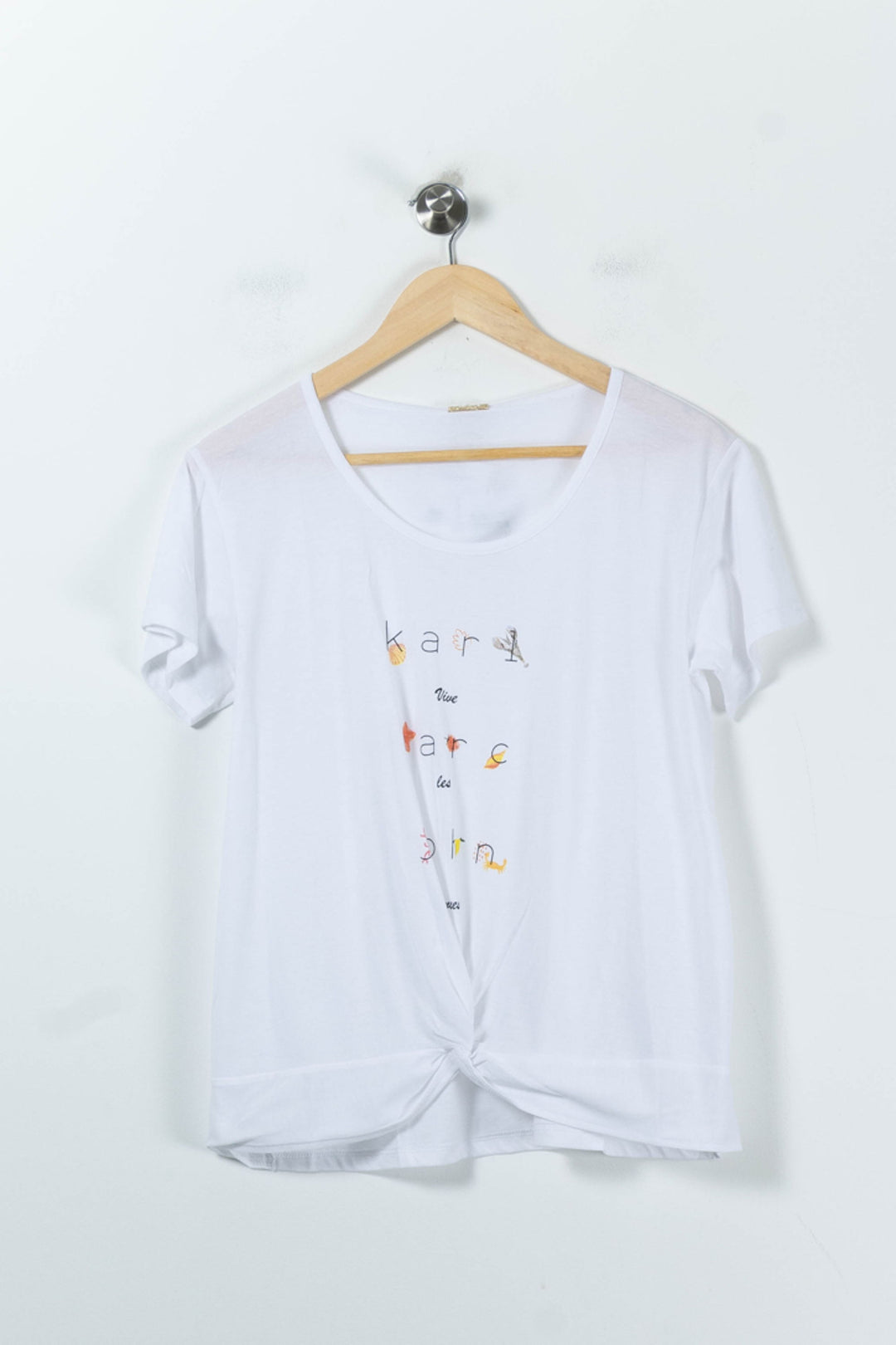 Tee-shirt Blanc - Taille M/38 de la marque Karl Marc John | PARAD91608 - Vendu par Paradigme - Image 2