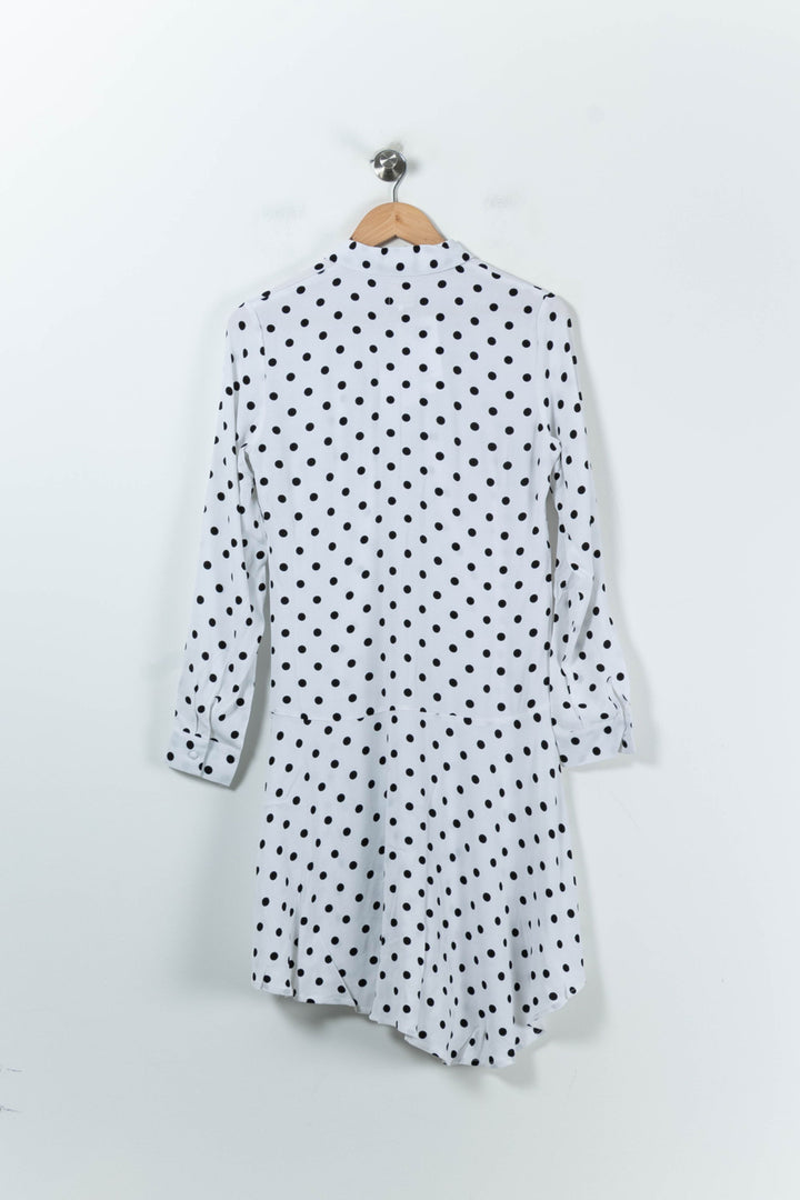 Robe Longue Blanche et Noire - Taille S/36 de la marque Karl Marc John | PARAD91609 - Vendu par Paradigme - Image 4