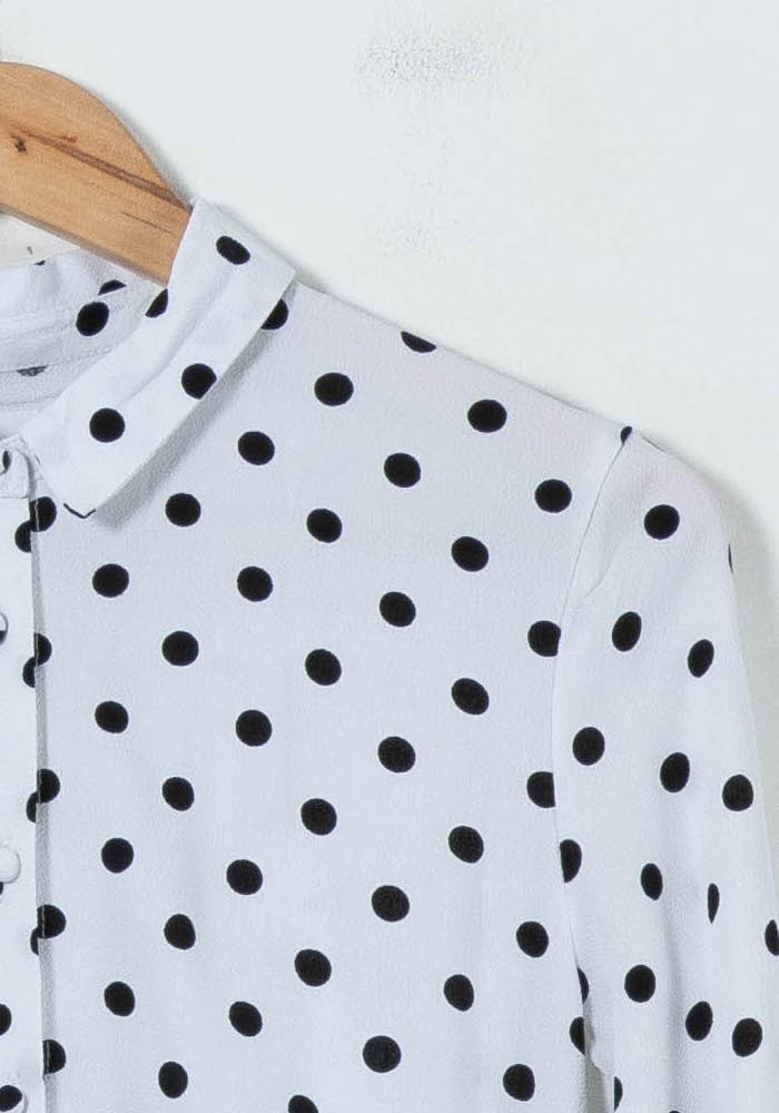 Robe Longue Blanche et Noire - Taille S/36 de la marque Karl Marc John | PARAD91609 - Vendu par Paradigme - Image 3