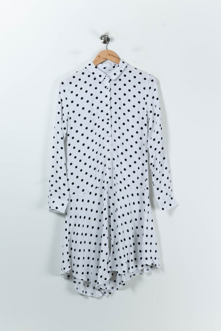 Robe Longue Blanche et Noire - Taille S/36 de la marque Karl Marc John | PARAD91609 - Vendu par Paradigme - Image 2