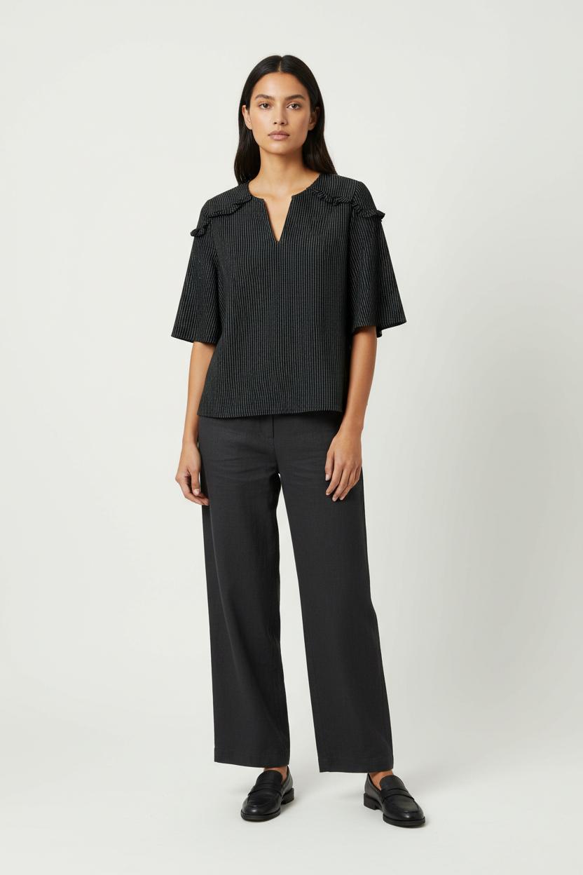 Blouse Noire - Taille S/36 de la marque Karl Marc John | PARAD91610 - Vendu par Paradigme - Image 1