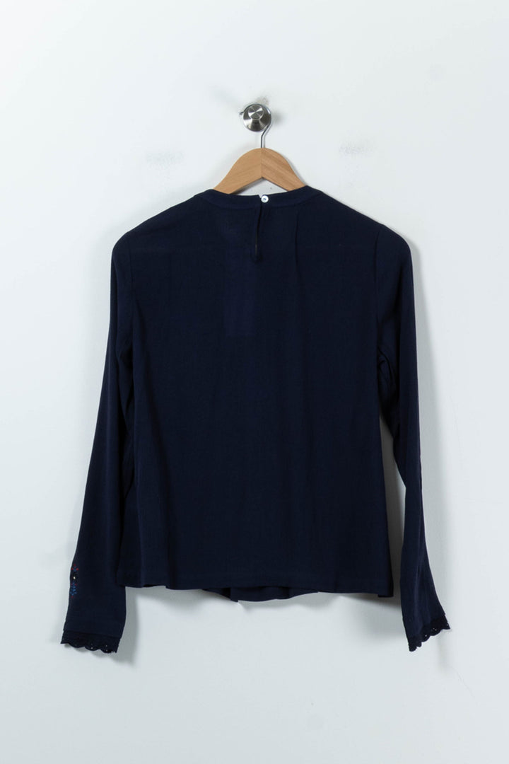 Blouse Bleue - Taille XS/34 de la marque Karl Marc John | PARAD91612 - Vendu par Paradigme - Image 4