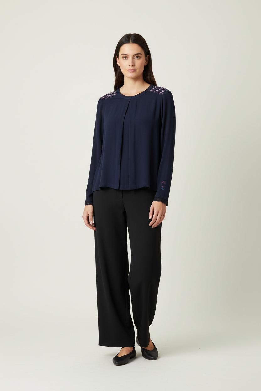Blouse Bleue - Taille XS/34 de la marque Karl Marc John | PARAD91612 - Vendu par Paradigme - Image 1