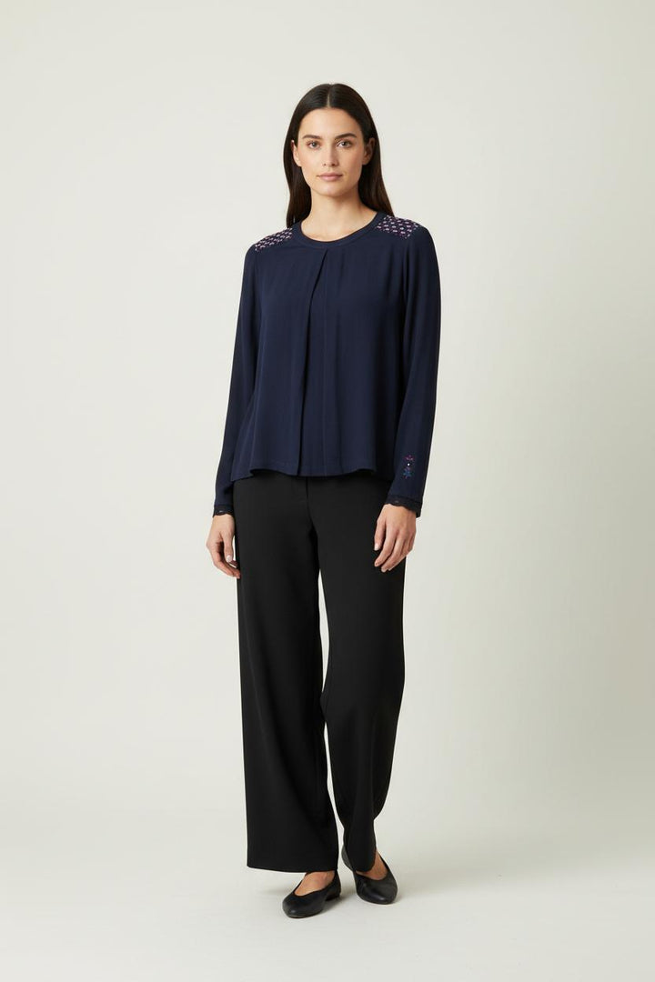 Blouse Bleue - Taille XS/34 de la marque Karl Marc John | PARAD91612 - Vendu par Paradigme - Image 1