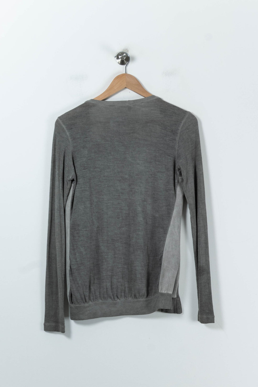 Cardigan Gris - Taille S/36 de la marque La Fée Maraboutée | PARAD91622 - Vendu par Paradigme - Image 4