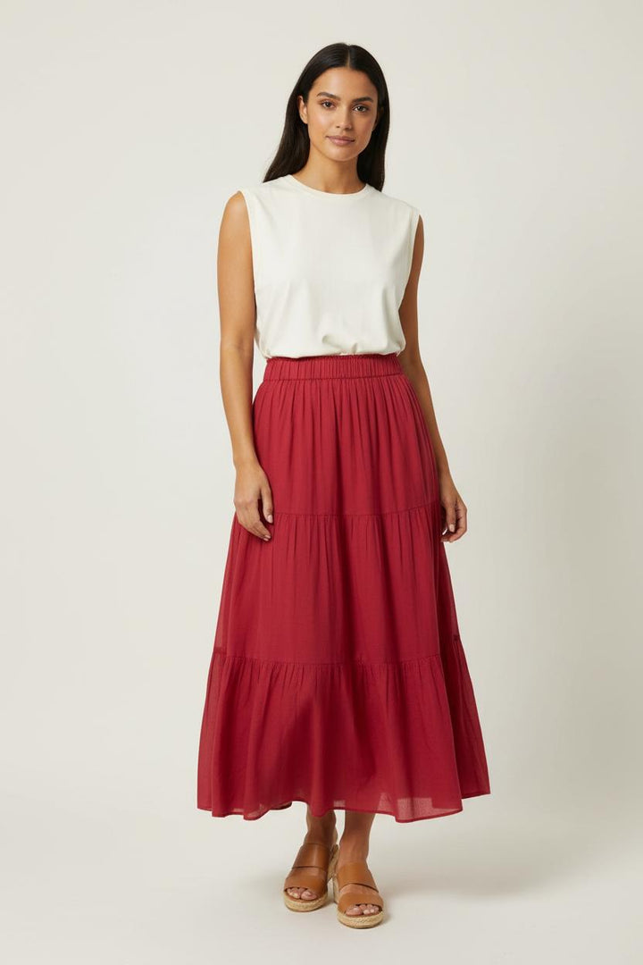 Jupe Longue Rose - Taille XS/34 de la marque Kookai | PARAD91623 - Vendu par Paradigme - Image 1