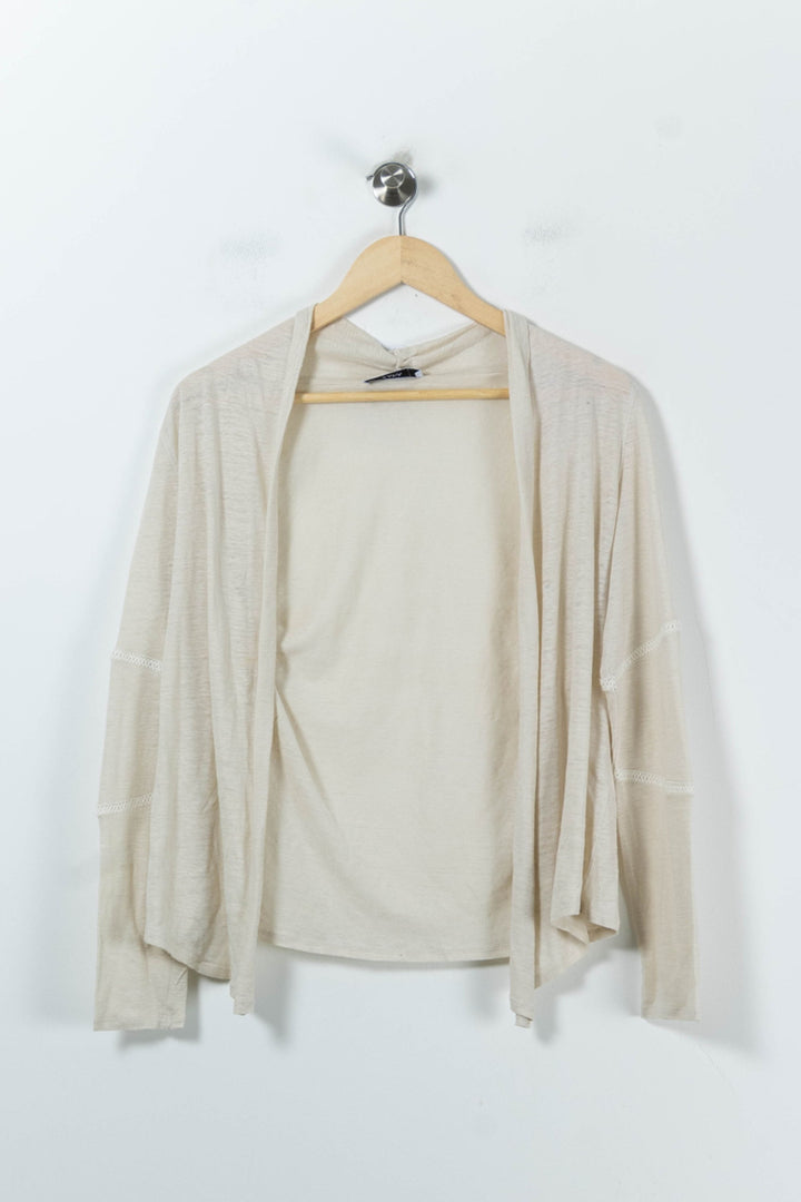 Cardigan Beige - Taille XS/34 de la marque ZAPA | PARAD91630 - Vendu par Paradigme - Image 2