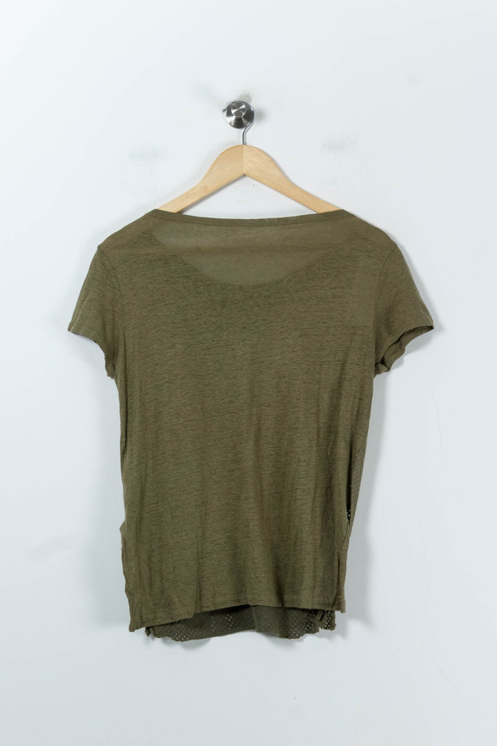 Tee-shirt Vert - Taille M/38 de la marque Majestic Filatures | PARAD91631 - Vendu par Paradigme - Image 4