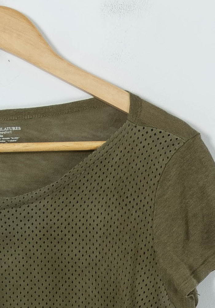 Tee-shirt Vert - Taille M/38 de la marque Majestic Filatures | PARAD91631 - Vendu par Paradigme - Image 3