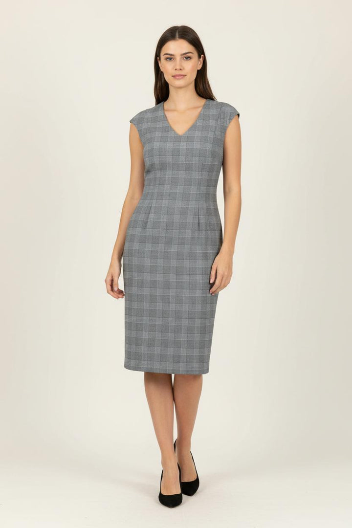 Robe Droite Grise - Taille XL/42 de la marque Caroll | PARAD91635 - Vendu par Paradigme - Image 1