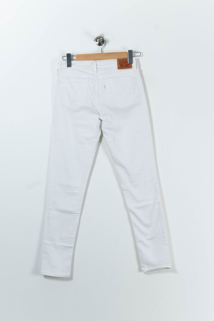 Jean Skinny Blanc - Taille S/36 de la marque Levi's | PARAD91644 - Vendu par Paradigme - Image 4