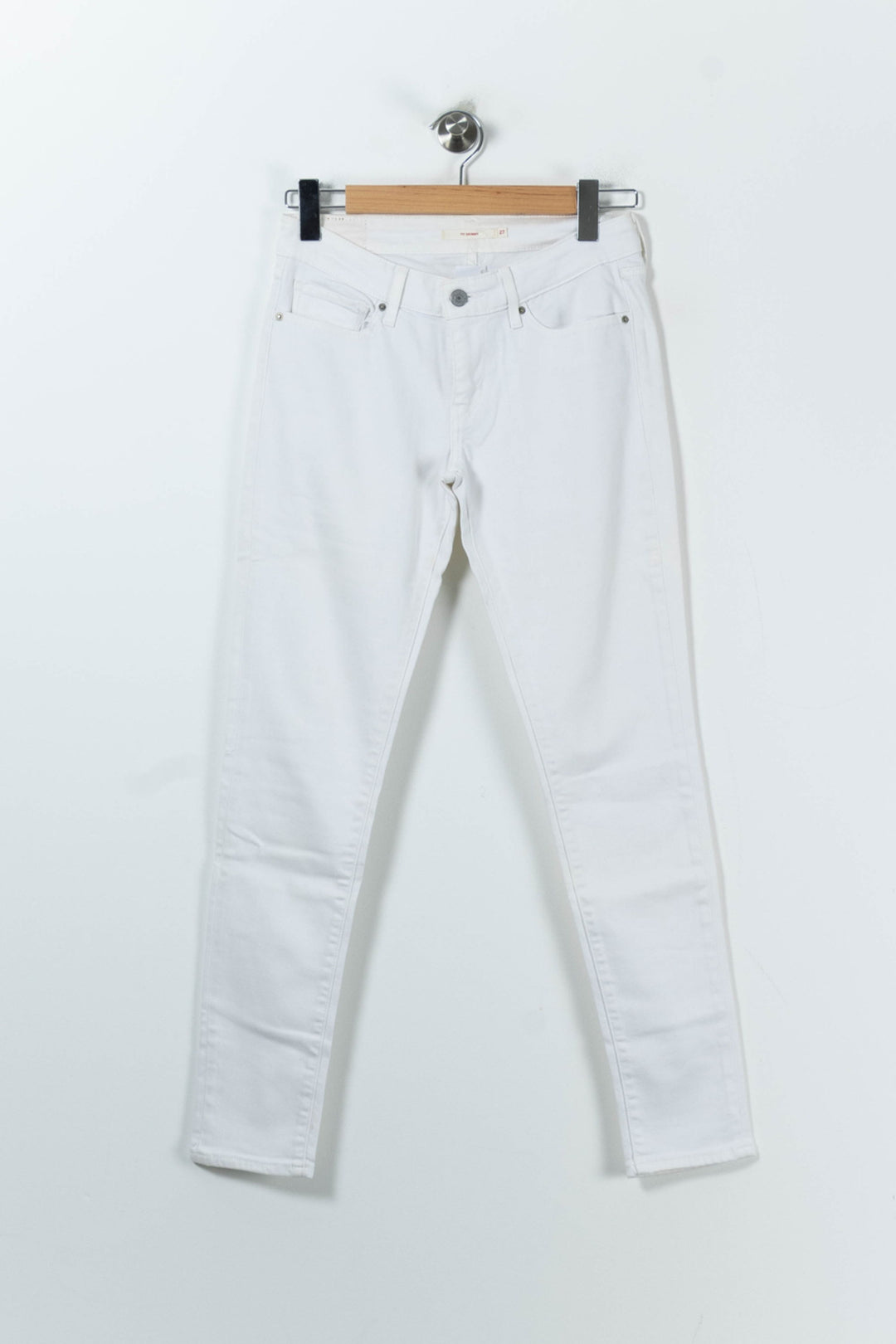 Jean Skinny Blanc - Taille S/36 de la marque Levi's | PARAD91644 - Vendu par Paradigme - Image 2