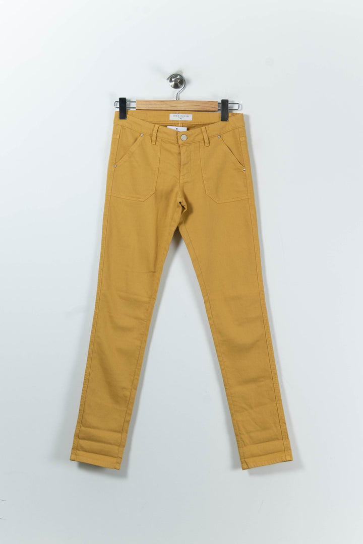 Jean Jaune - Taille M/38 de la marque IKKS | PARAD91651 - Vendu par Paradigme - Image 2