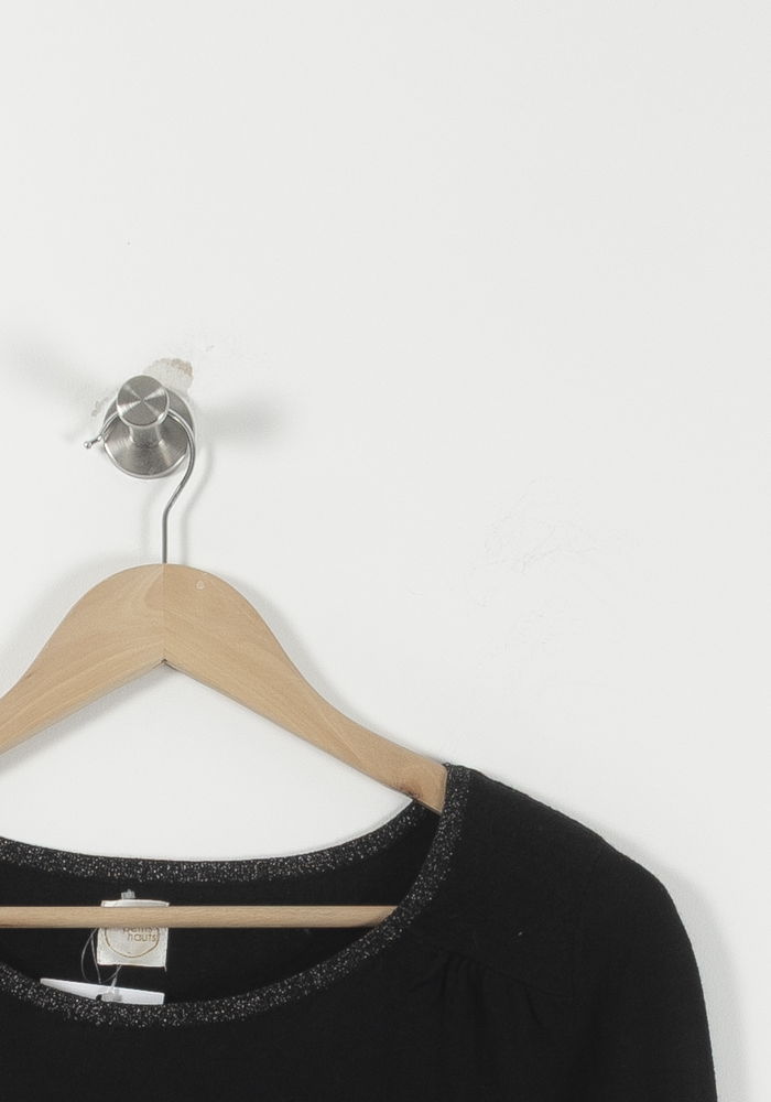 Pull Noir - Taille S/36 de la marque Des petits hauts | PARAD91659 - Vendu par Paradigme - Image 3
