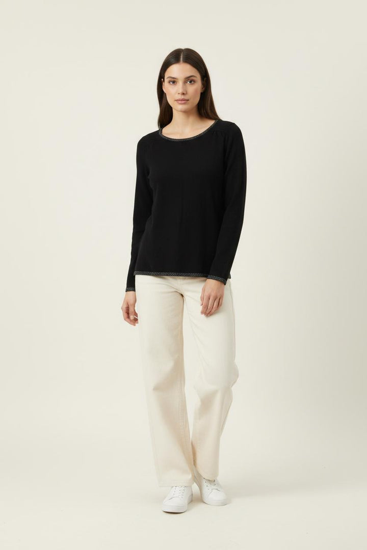 Pull Noir - Taille S/36 de la marque Des petits hauts | PARAD91659 - Vendu par Paradigme - Image 1