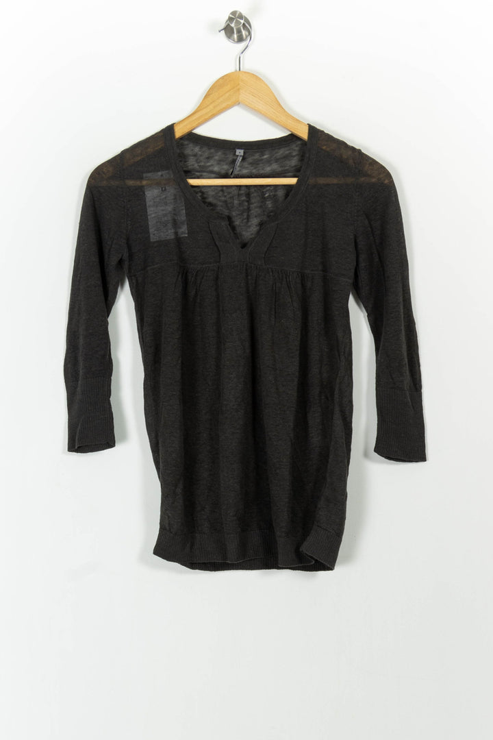 Pull Gris - Taille S/36 de la marque Sud express | PARAD91663 - Vendu par Paradigme - Image 2