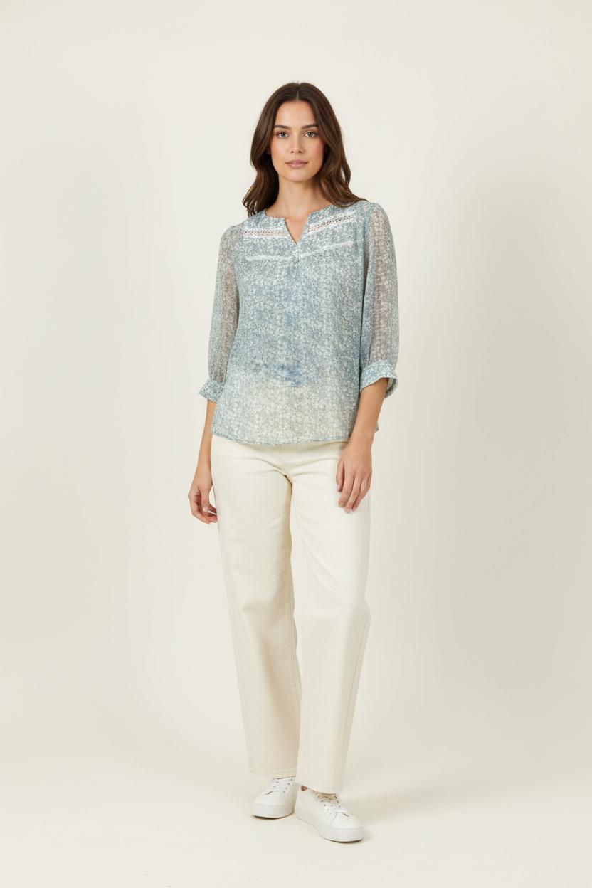 Blouse Verte - Taille S/36 de la marque Maison 123 | PARAD91665 - Vendu par Paradigme - Image 1