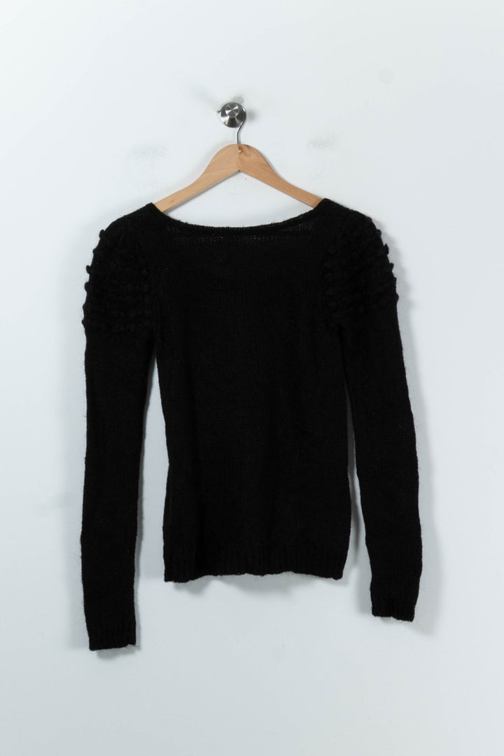 Pull Noir - Taille M/38 de la marque I.Code | PARAD91671 - Vendu par Paradigme - Image 4