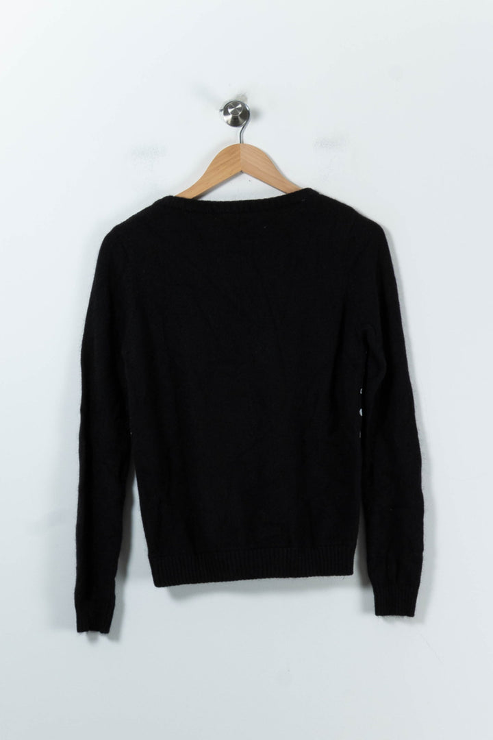 Pull Noir et Blanc - Taille S/36 de la marque Kookai | PARAD91672 - Vendu par Paradigme - Image 4