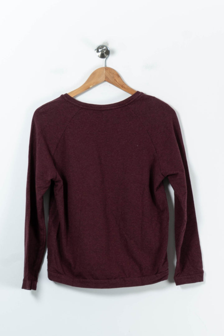 Sweat-shirt Bordeaux - Taille M/38 de la marque I.Code | PARAD91673 - Vendu par Paradigme - Image 4